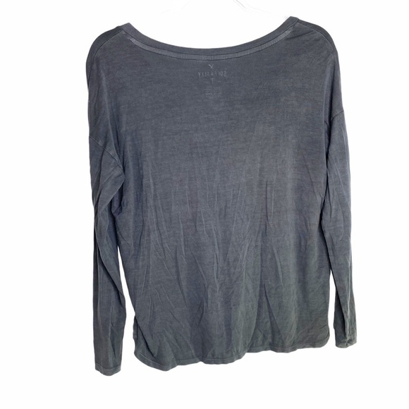 AEO Soft & Sexy V neck long sleeve - Picture 8 of 10